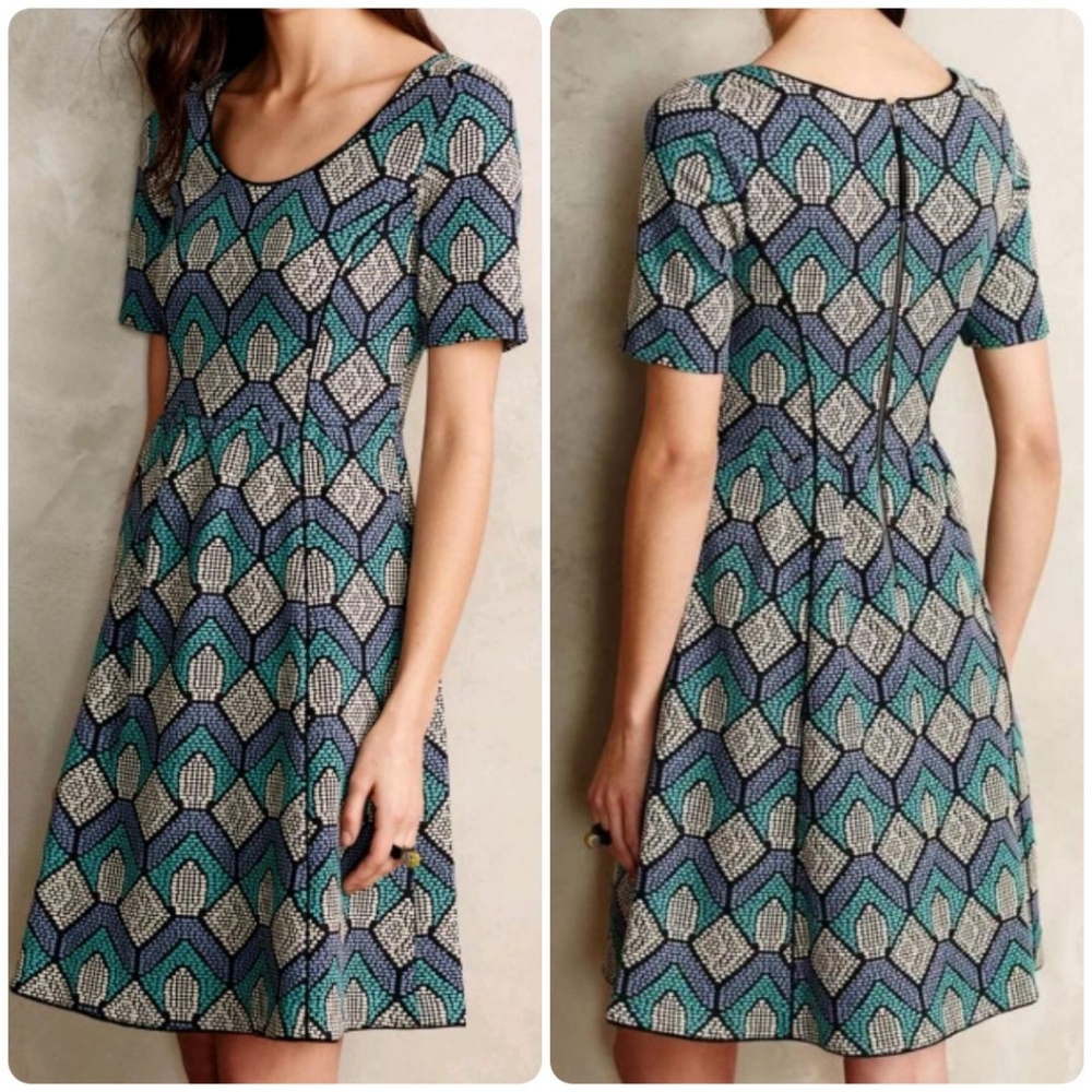 🆕Anthropologie🌷Pastel HD in Paris Dress